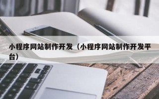 樟树小程序网站制作开发（小程序网站制作开发平台）